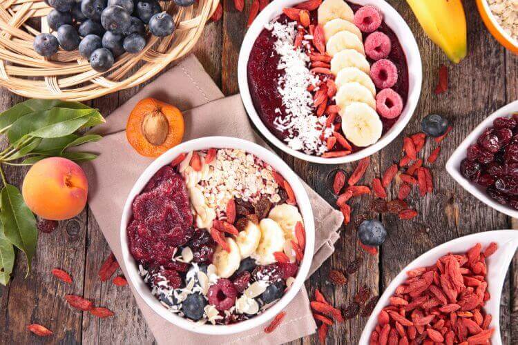 smoothie bowl, acai bowl