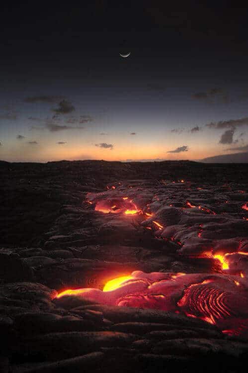 Lava, volano in Hawaii