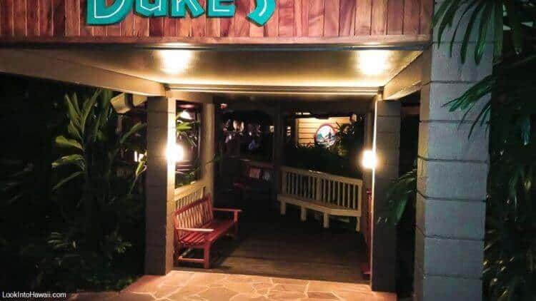 Dukes Barefoot Bar in Kauai