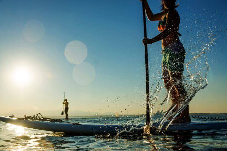 stand up paddle boarding