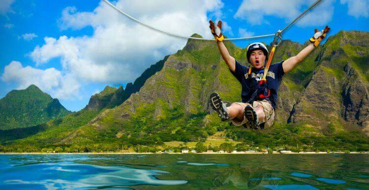 Kualoa Ranch Zipline