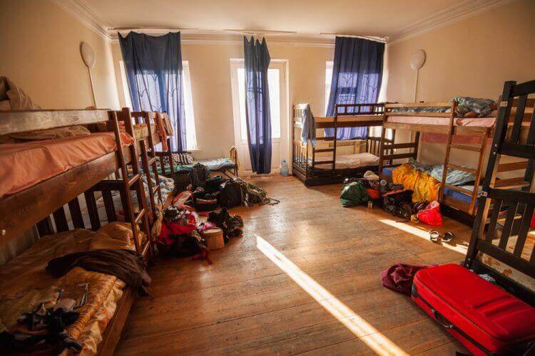 Beds in Hostel