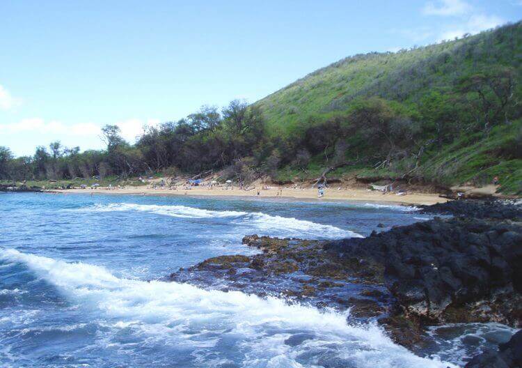Little beach in Maui