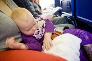 Flying with children