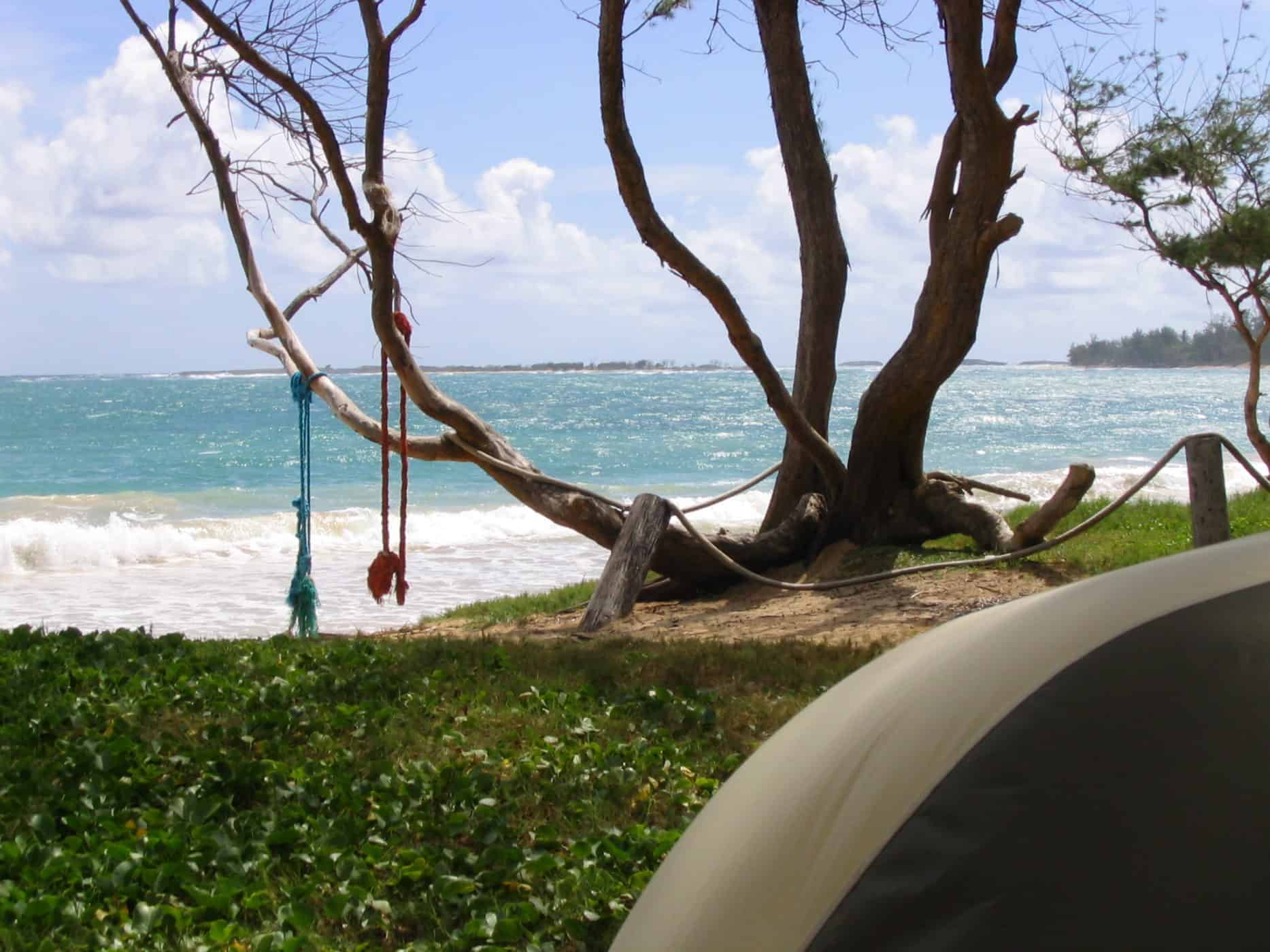 Ultimate guide to visiting Oahu - malaekahana bay camping