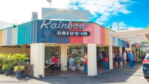 Ultimate guide to visiting Oahu - Rainbow Drive In in hawaii