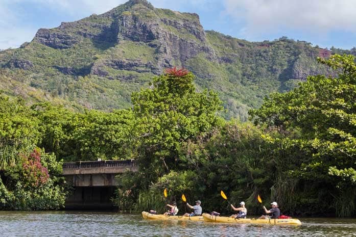 Wailua River Kayak Tour hawaii kauai