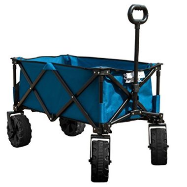 Timber ridge folding beach cart wagon