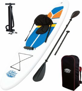 Bestway Hydro-Force White Cap Inflatable SUP Stand Up Paddle Board & Kayak