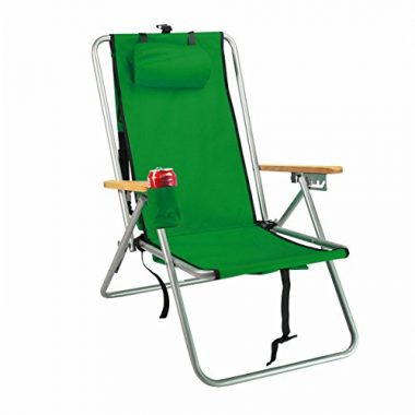WearEver Hi-Back Deluxe Steel Backpacker Chair by Rio Brands