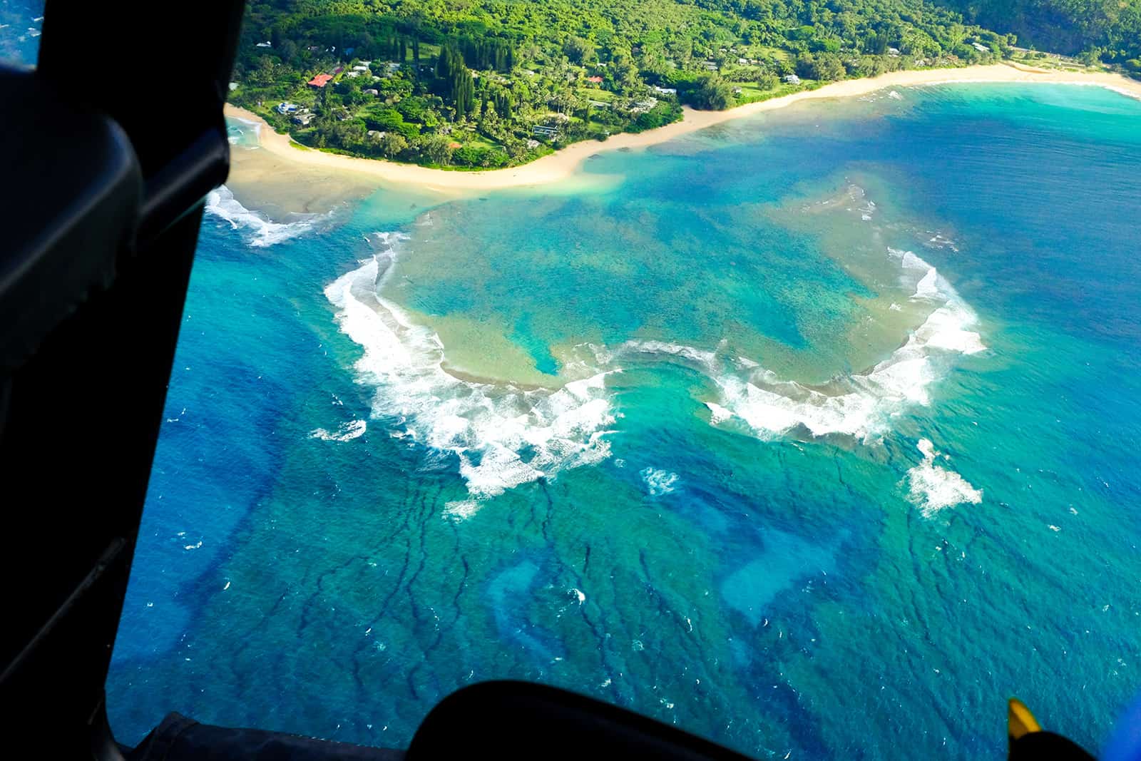 blue hawaiian eco adventure kauai helicopter tour view